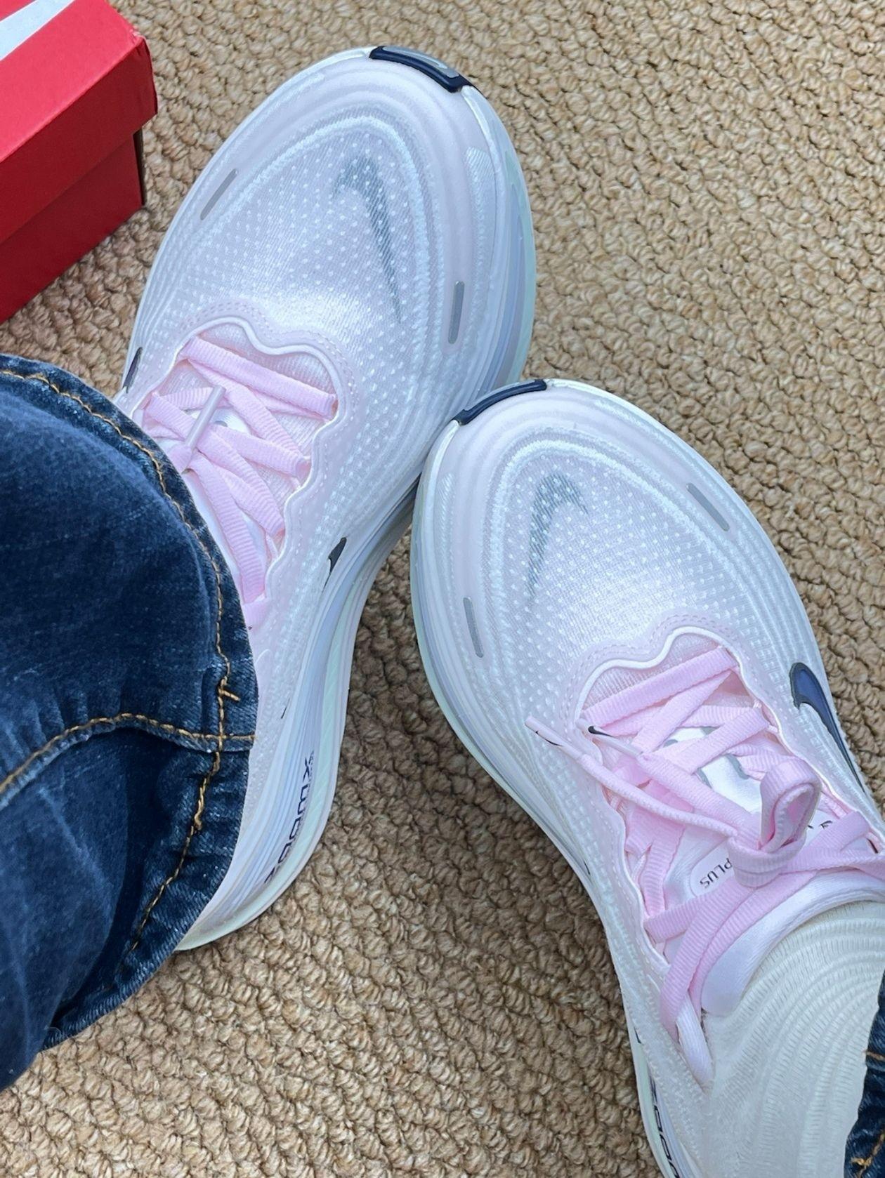 这双粉白Nike跑鞋,我穿了一周的真实感受✨